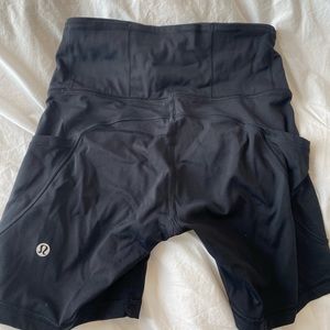 lululemon fast and free short 6” non reflective